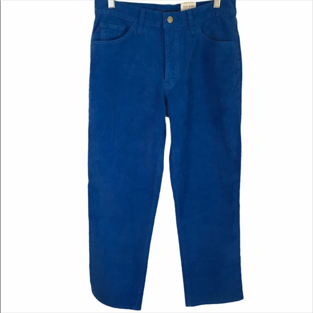 Lucky Jeans Corduroy Mid Rise Crop Straight NWT